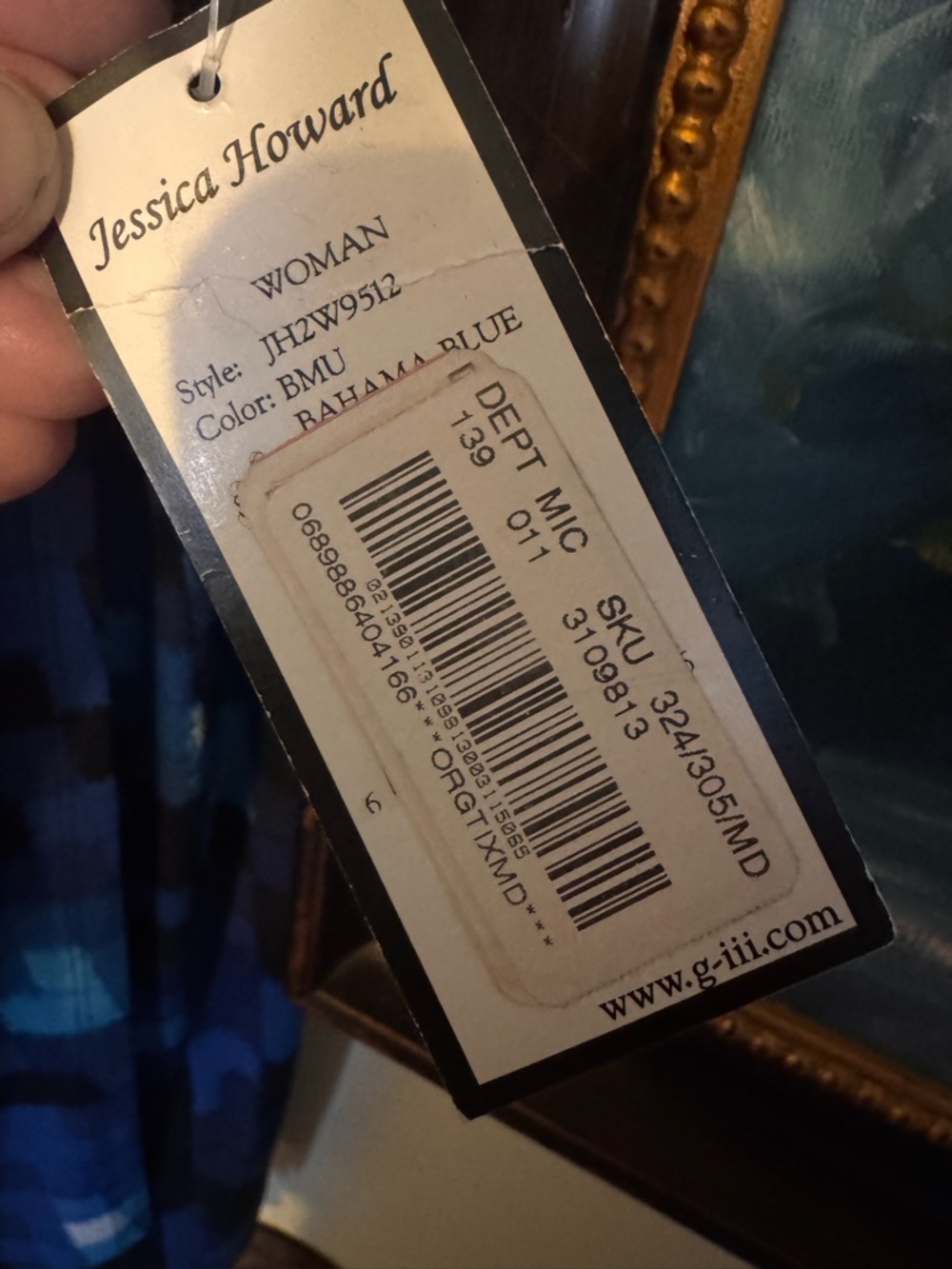 Plus Size Faux-Wrap Dress - NWT - Picture 5 of 10